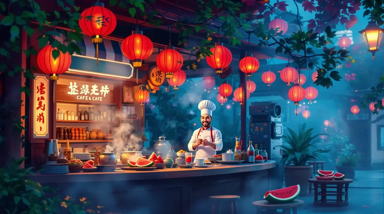 元气少女食堂 电视剧剧照