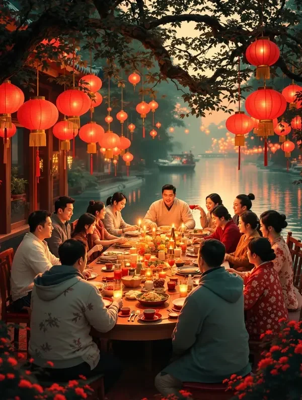 江畔人家 电视剧封面