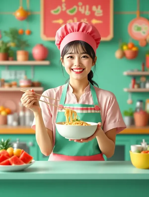 元气少女食堂 电视剧封面